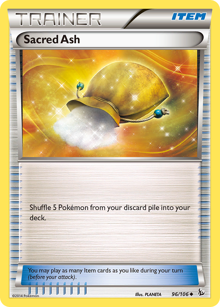 Sacred Ash (96/106) [XY: Flashfire] | Gam3 Escape