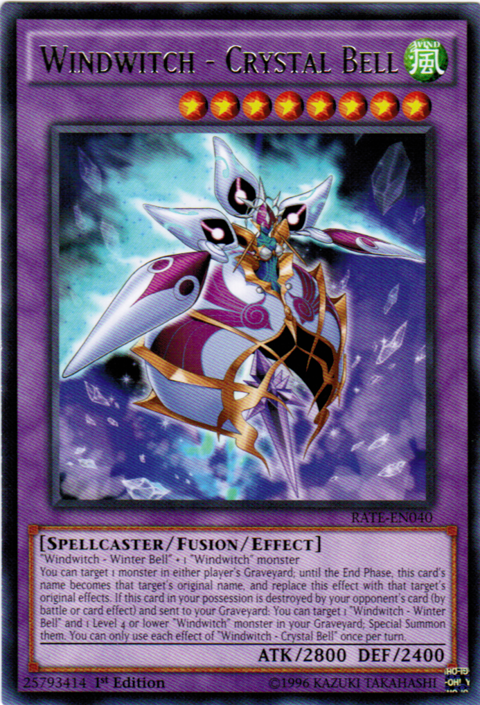 Windwitch - Crystal Bell [RATE-EN040] Rare | Gam3 Escape