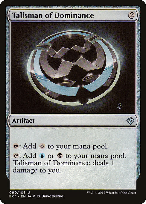 Talisman of Dominance [Archenemy: Nicol Bolas] | Gam3 Escape