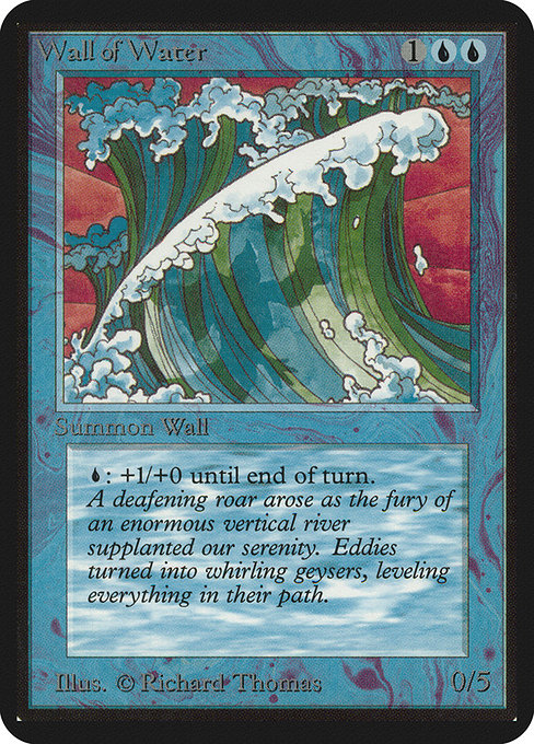 Wall of Water [Limited Edition Alpha] | Gam3 Escape