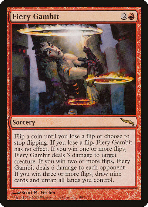 Fiery Gambit [Mirrodin] | Gam3 Escape