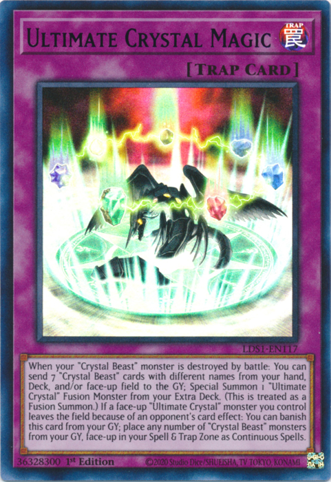 Ultimate Crystal Magic (Blue) [LDS1-EN117] Ultra Rare | Gam3 Escape