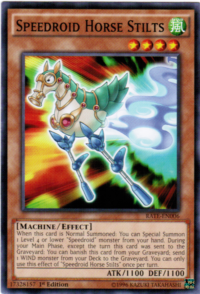 Speedroid Horse Stilts [RATE-EN006] Common | Gam3 Escape