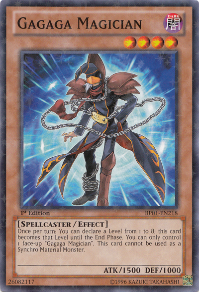 Gagaga Magician [BP01-EN218] Starfoil Rare | Gam3 Escape