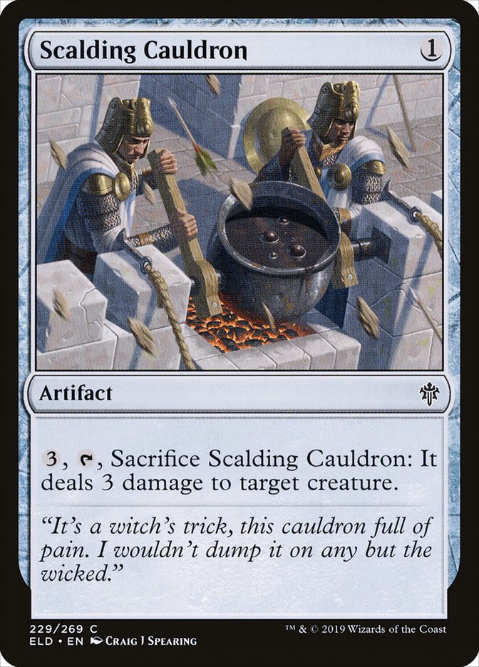 Scalding Cauldron [Throne of Eldraine] | Gam3 Escape