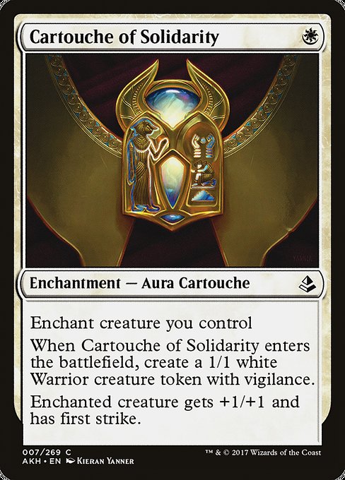 Cartouche of Solidarity [Amonkhet] | Gam3 Escape