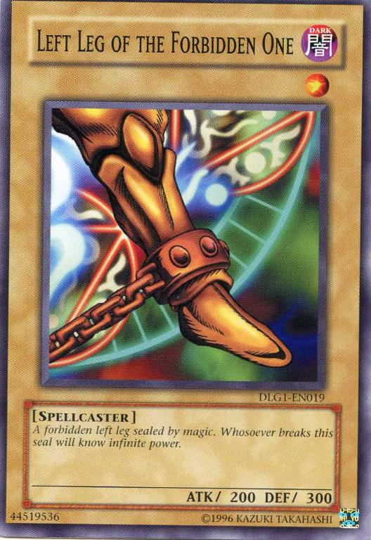 Left Leg of the Forbidden One [DLG1-EN019] Common | Gam3 Escape