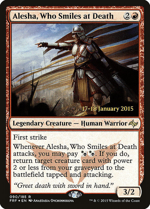 Alesha, Who Smiles at Death [Fate Reforged Promos] | Gam3 Escape