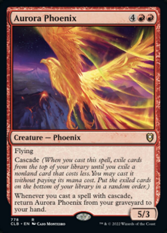 Aurora Phoenix [Commander Legends: Battle for Baldur's Gate] | Gam3 Escape