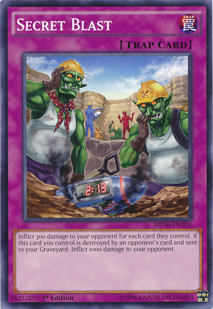 Secret Blast [MP16-EN104] Common | Gam3 Escape