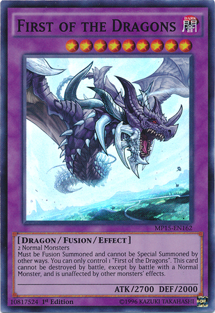 First of the Dragons [MP15-EN162] Super Rare | Gam3 Escape