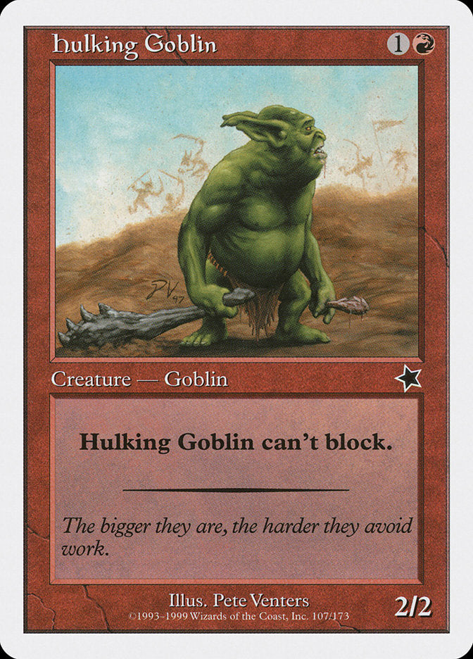 Hulking Goblin [Starter 1999] | Gam3 Escape