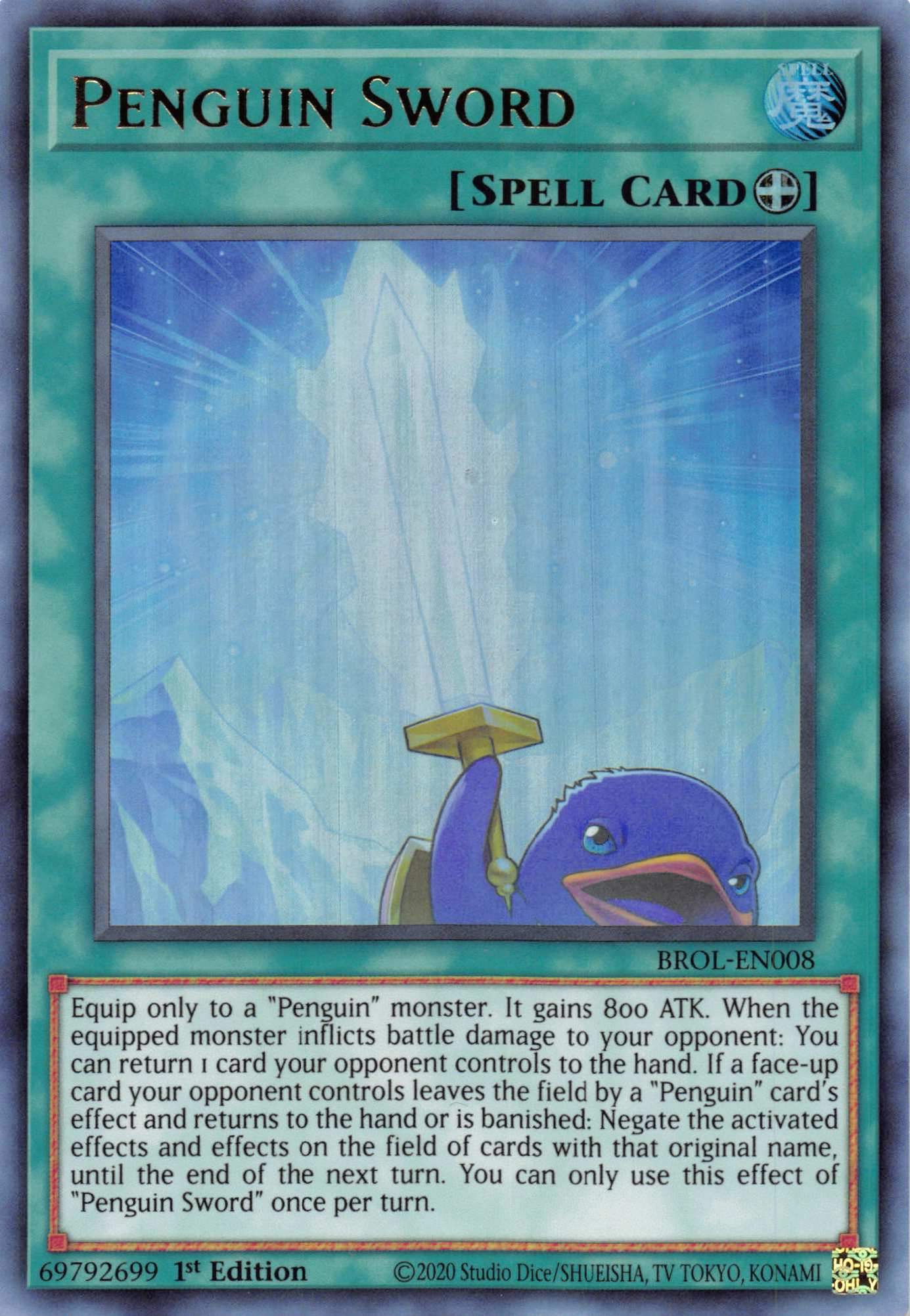 Penguin Sword [BROL-EN008] Ultra Rare | Gam3 Escape