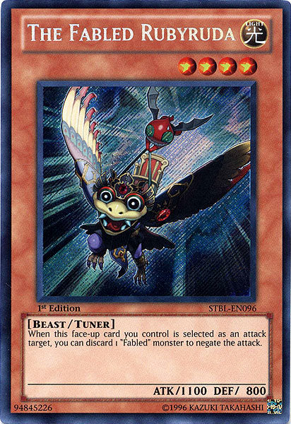 The Fabled Rubyruda [STBL-EN096] Secret Rare | Gam3 Escape