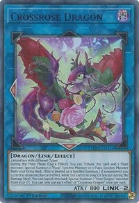 Crossrose Dragon (Purple) [LDS2-EN114] Ultra Rare | Gam3 Escape