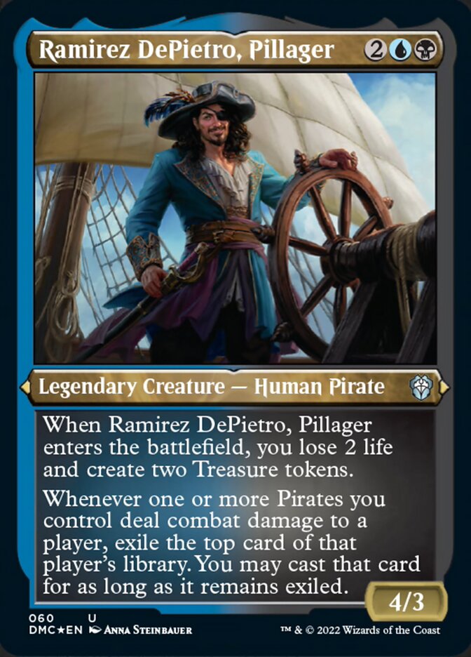 Ramirez DePietro, Pillager (Foil Etched) [Dominaria United Commander] | Gam3 Escape