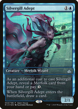 Silvergill Adept [Rivals of Ixalan Promos] | Gam3 Escape