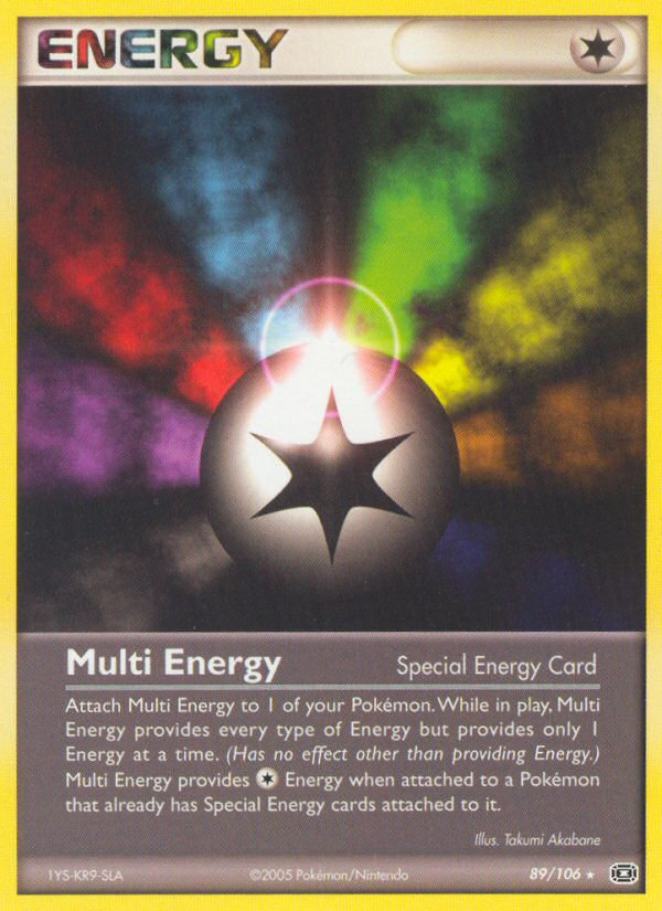 Multi Energy (89/106) [EX: Emerald] | Gam3 Escape