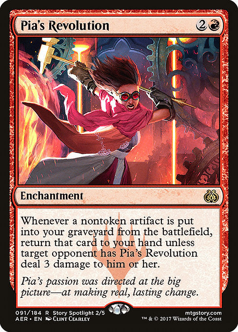 Pia's Revolution [Aether Revolt] | Gam3 Escape