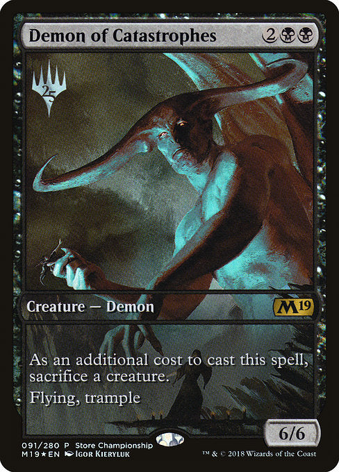 Demon of Catastrophes [Core Set 2019 Promos] | Gam3 Escape