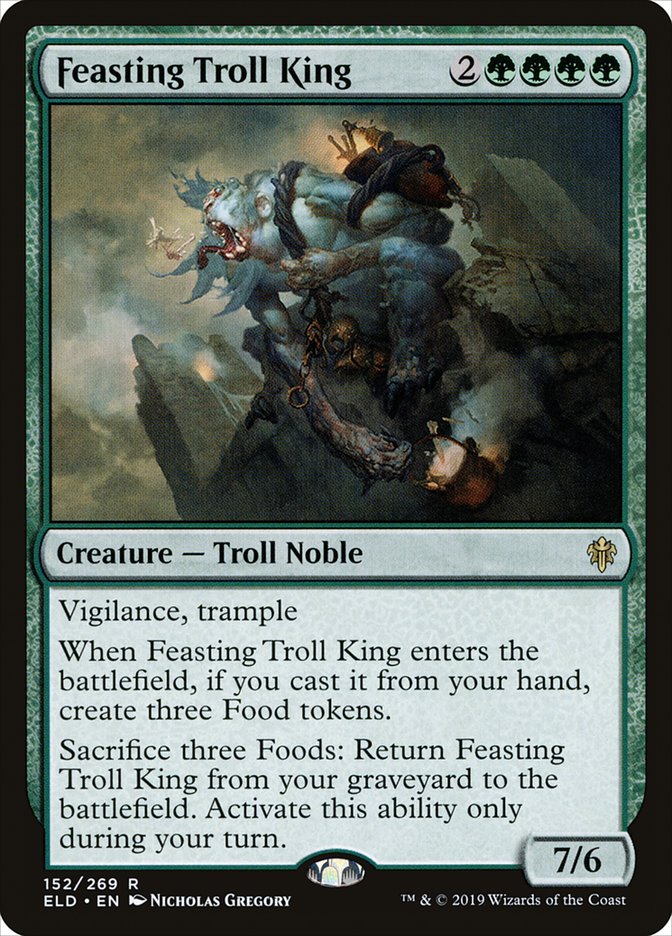 Feasting Troll King [Throne of Eldraine] | Gam3 Escape