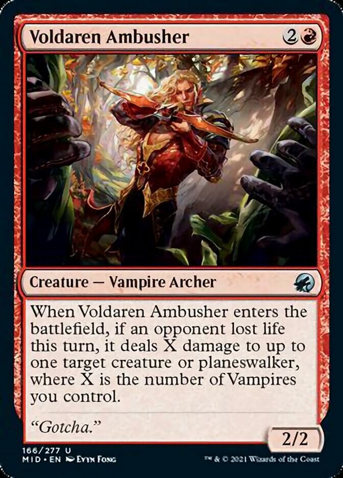 Voldaren Ambusher [Innistrad: Midnight Hunt] | Gam3 Escape