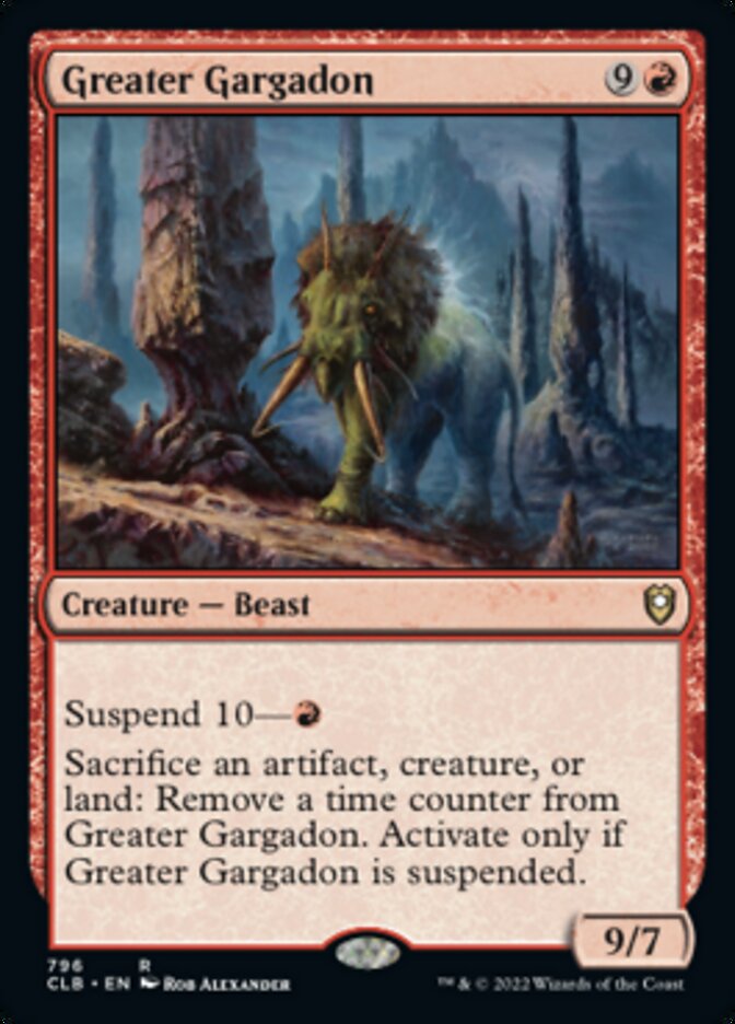 Greater Gargadon [Commander Legends: Battle for Baldur's Gate] | Gam3 Escape