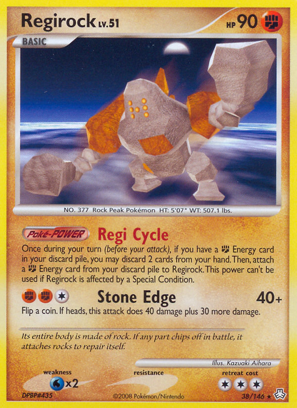 Regirock (38/146) [Diamond & Pearl: Legends Awakened] | Gam3 Escape