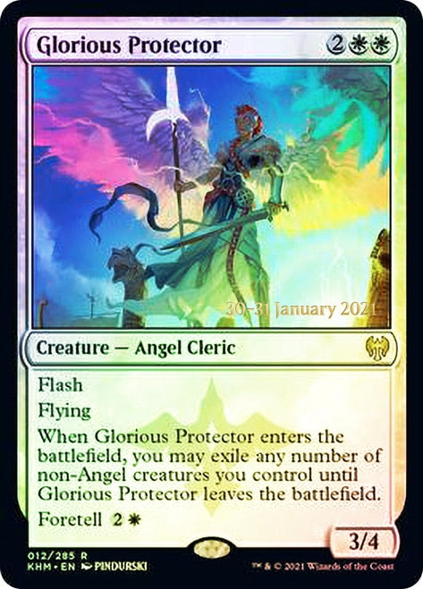 Glorious Protector  [Kaldheim Prerelease Promos] | Gam3 Escape