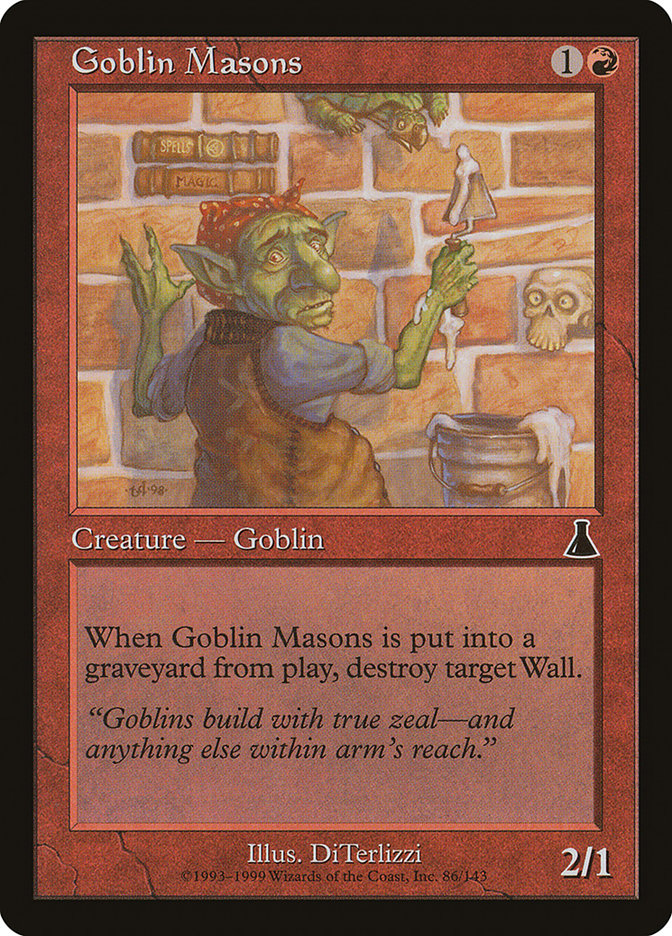 Goblin Masons [Urza's Destiny] | Gam3 Escape