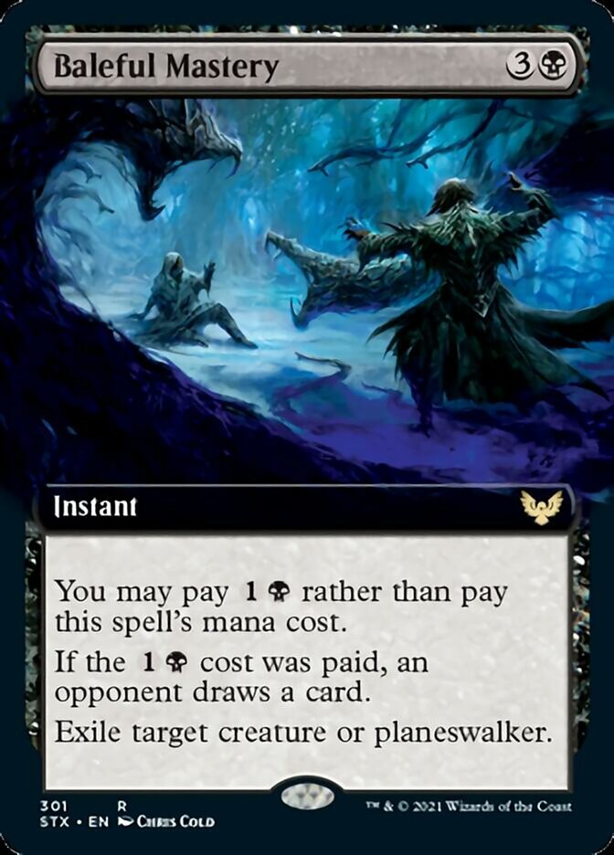 Baleful Mastery (Extended) [Strixhaven: School of Mages] | Gam3 Escape