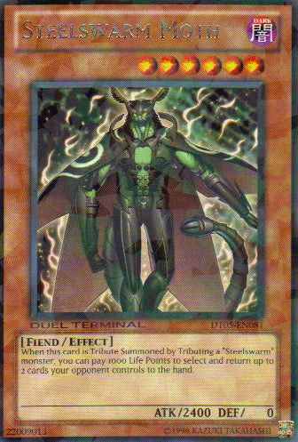 Steelswarm Moth [DT05-EN081] Rare | Gam3 Escape