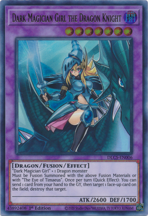 Dark Magician Girl the Dragon Knight [DLCS-EN006] Ultra Rare | Gam3 Escape