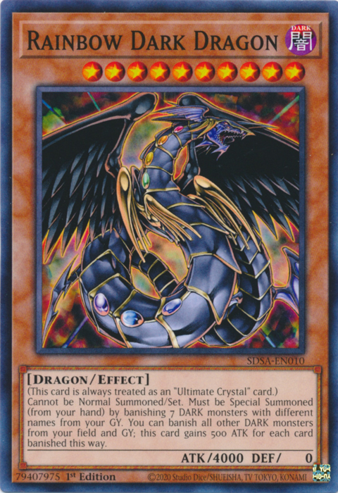 Rainbow Dark Dragon [SDSA-EN010] Common | Gam3 Escape