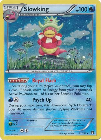 Slowking (21/122) (Cosmos Holo) [XY: BREAKpoint] | Gam3 Escape