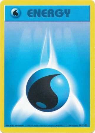 Water Energy (102/102) [Base Set Shadowless Unlimited] | Gam3 Escape
