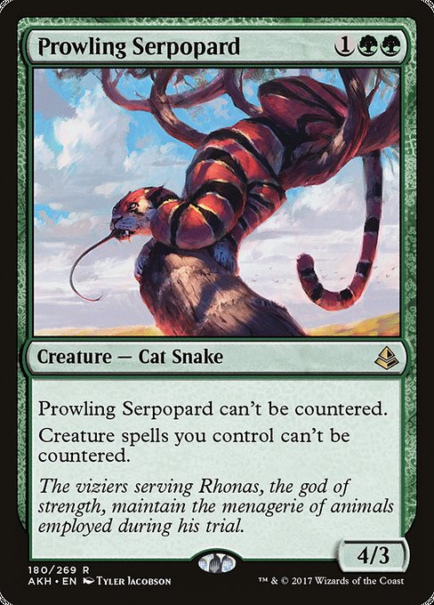 Prowling Serpopard [Amonkhet] | Gam3 Escape
