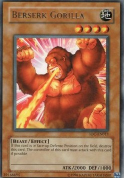 Berserk Gorilla [IOC-EN013] Rare | Gam3 Escape