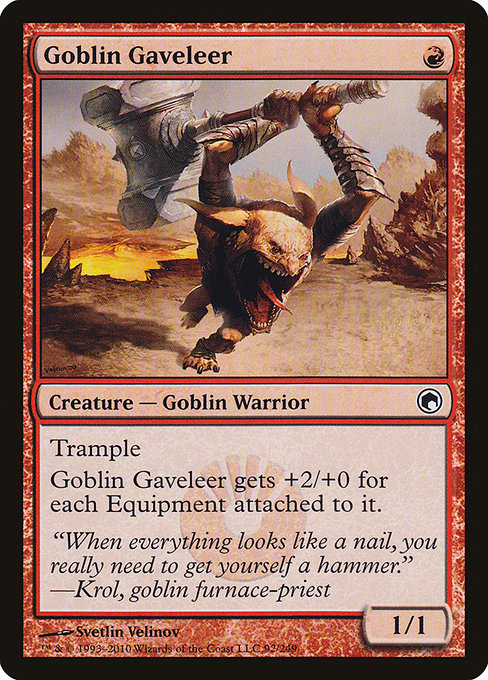 Goblin Gaveleer [Scars of Mirrodin] | Gam3 Escape