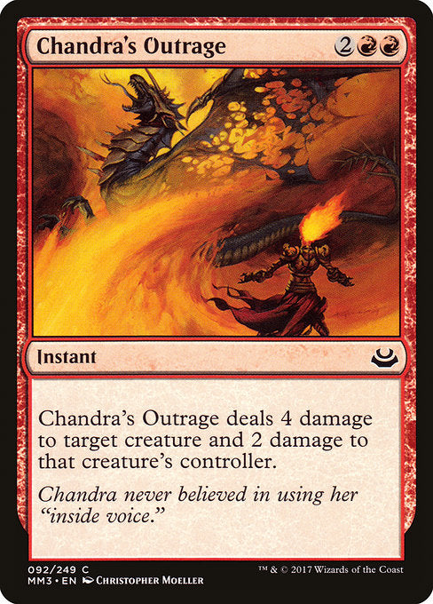 Chandra's Outrage [Modern Masters 2017] | Gam3 Escape