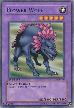 Flower Wolf [LOB-107] Rare | Gam3 Escape