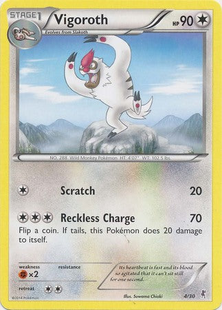 Vigoroth (4/30) [XY: Trainer Kit 1 - Bisharp] | Gam3 Escape