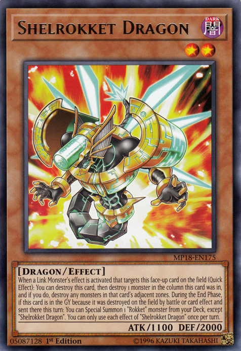 Shelrokket Dragon [MP18-EN175] Rare | Gam3 Escape