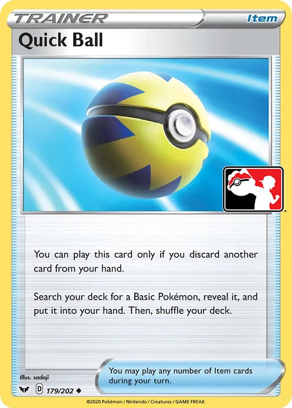 Quick Ball (179/202) [Prize Pack Series One] | Gam3 Escape