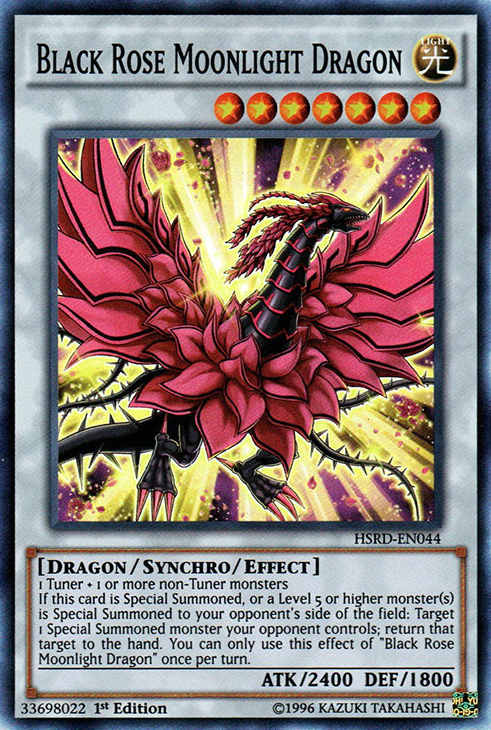 Black Rose Moonlight Dragon [HSRD-EN044] Super Rare | Gam3 Escape