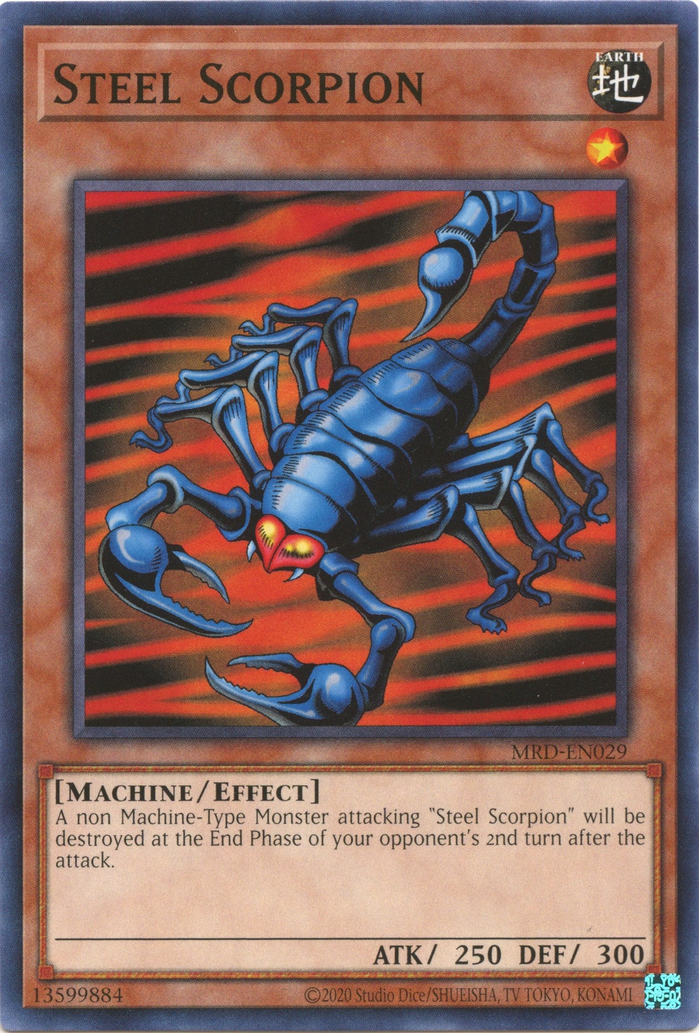 Steel Scorpion (25th Anniversary) [MRD-EN029] Common | Gam3 Escape