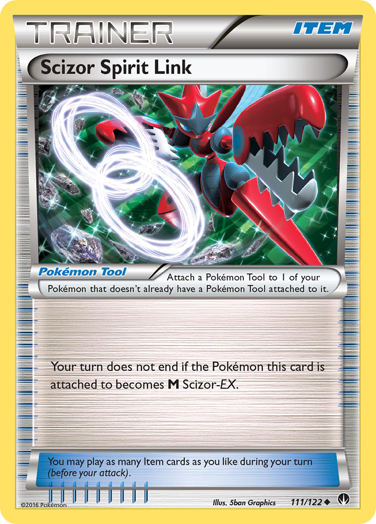 Scizor Spirit Link (111/122) [XY: BREAKpoint] | Gam3 Escape