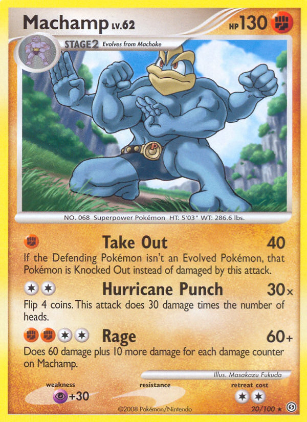 Machamp (20/100) [Diamond & Pearl: Stormfront] | Gam3 Escape