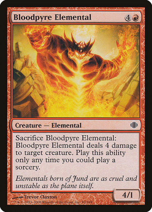 Bloodpyre Elemental [Shards of Alara] | Gam3 Escape