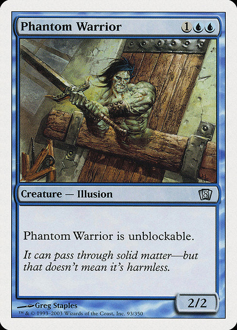 Phantom Warrior [Eighth Edition] | Gam3 Escape